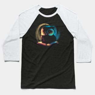 Midnight Scholar Aura Baseball T-Shirt